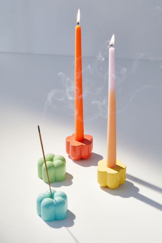 Areaware Poppy Taper Candle & Incense Holder #3