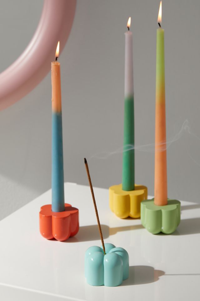 Areaware Poppy Taper Candle & Incense Holder #4