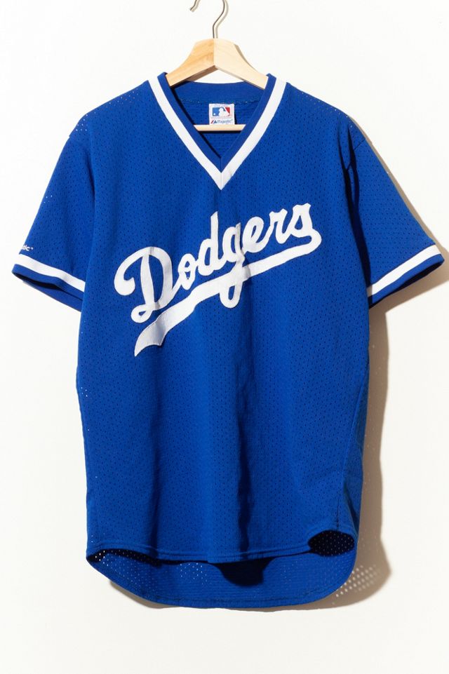 Vintage 1990s Los Angeles Dodgers Blue Mesh Jersey