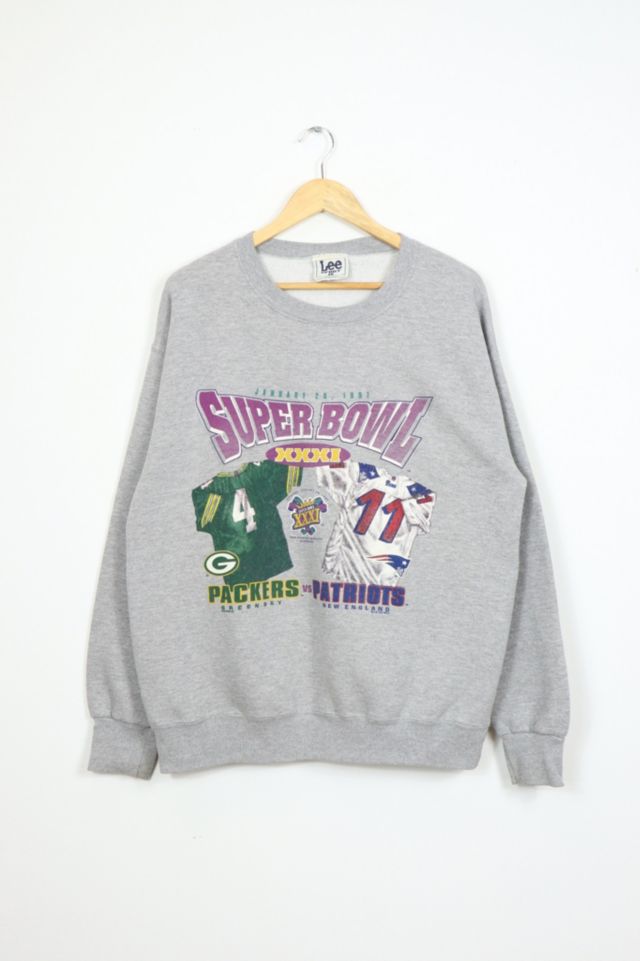 Vintage Super Bowl XXXI Packers Vs Pats Sweatshirt (Size L, Fits