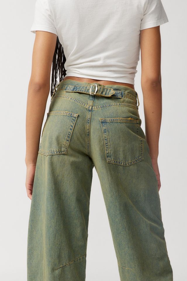 BDG Logan Buckle Baggy Boyfriend Jean #2