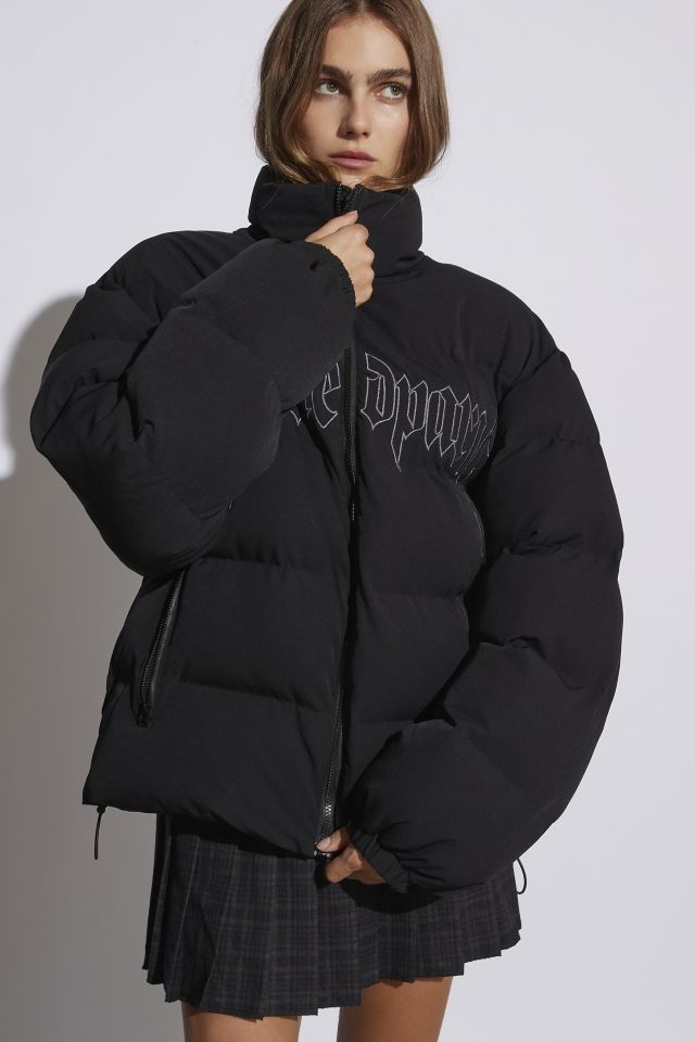 Wasted Paris Embroidered Logo Puffer Jacket