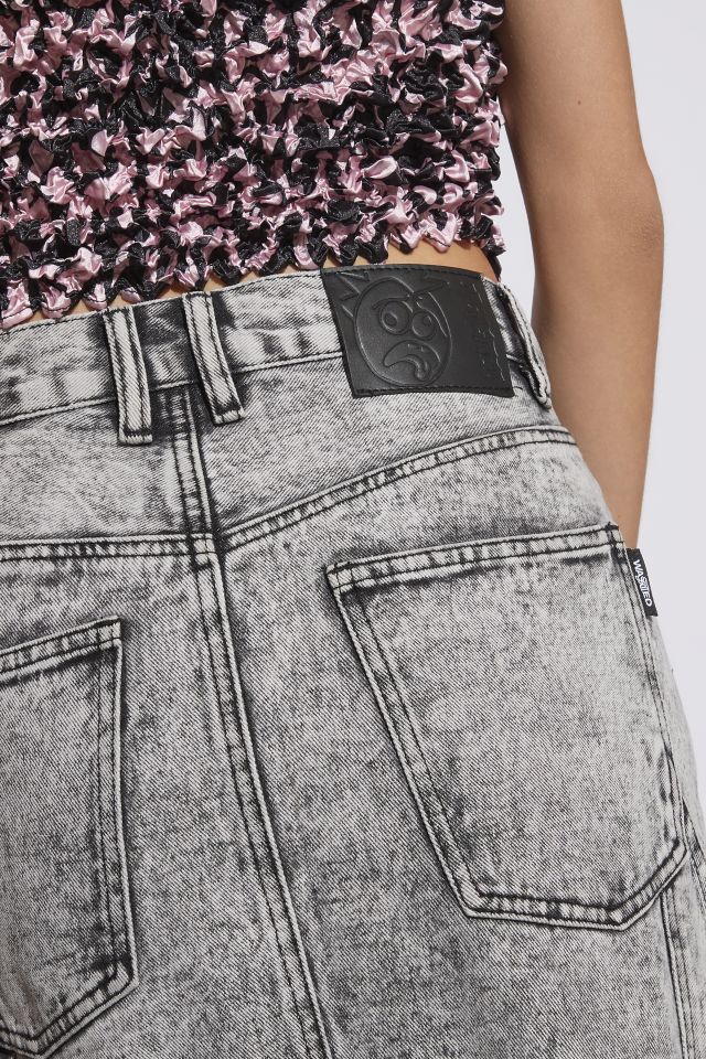 Jupe mi-longue utilitaire en denim exclusive UO Wasted Paris #5