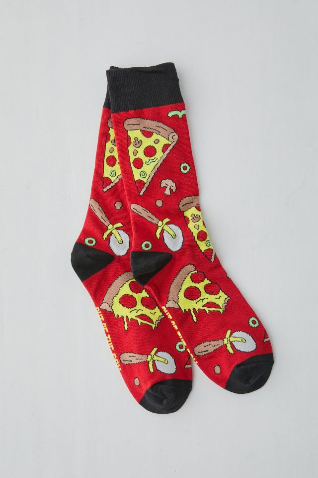 Pizza Box Crew Sock #1