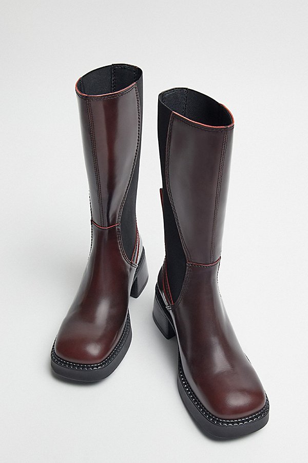 E8 By Miista Flabia Boot In Maroon, Women's At Urban Outfitters