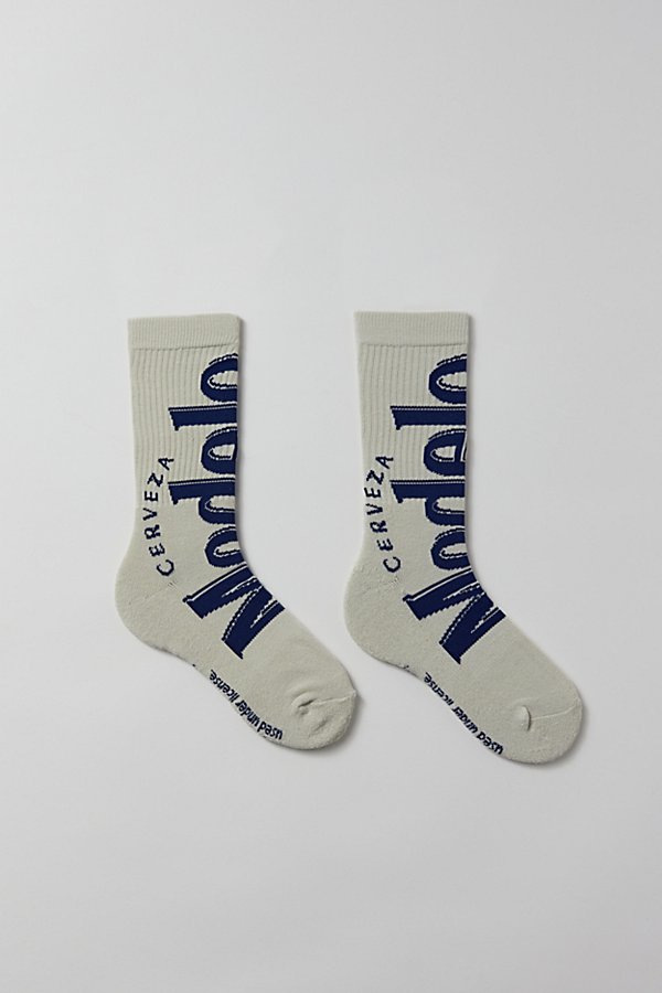 Urban Outfitters Modelo Crew Sock In Cream, Men's At