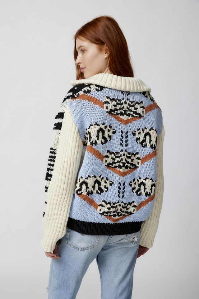 Mandinga Swatch Upcycled Sweater Jacket #1