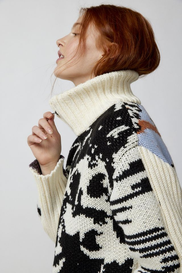 Mandinga Swatch Upcycled Sweater Jacket #2