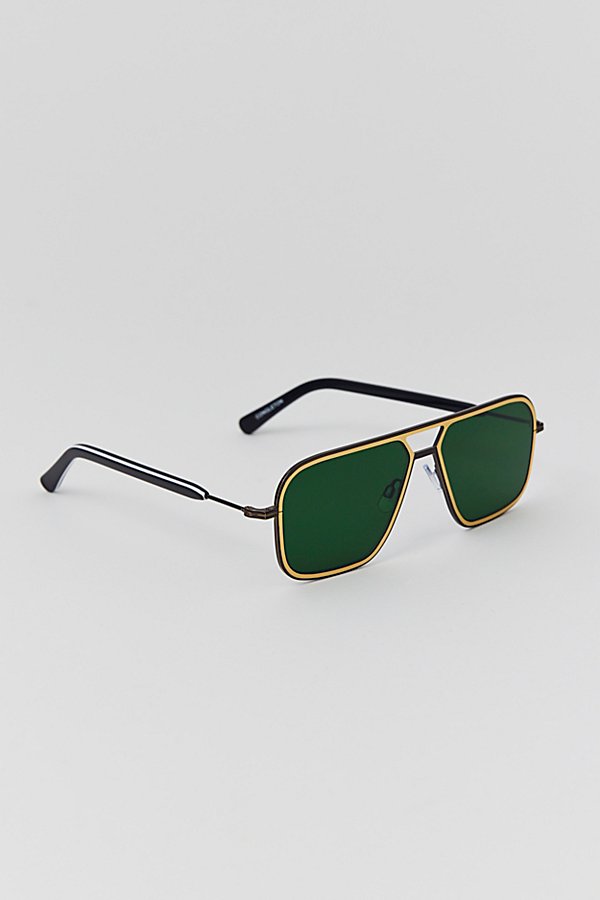 Spitfire Congleton Sunglasses In Dark Green, Men's At Urban Outfitters