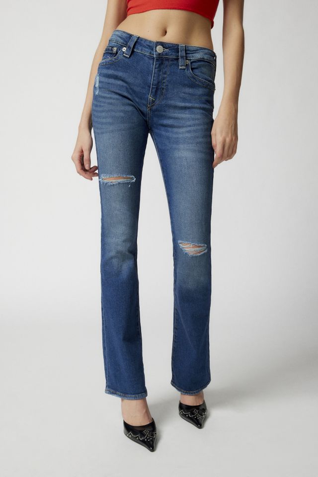 Becca Stretchy Mid Rise Bootcut Jeans