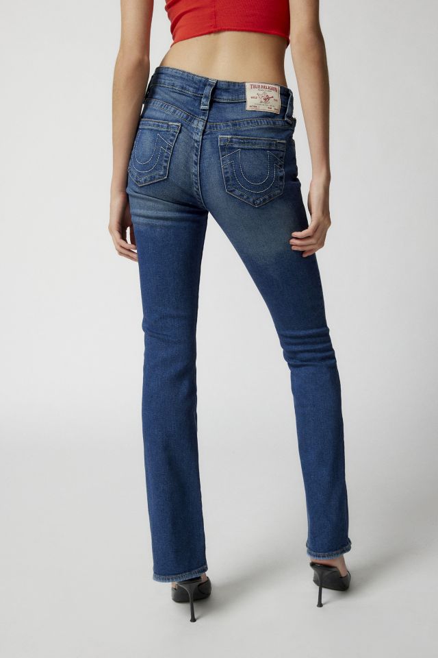 True Religion Becca Stretchy Mid Rise Bootcut Jeans - Macy's