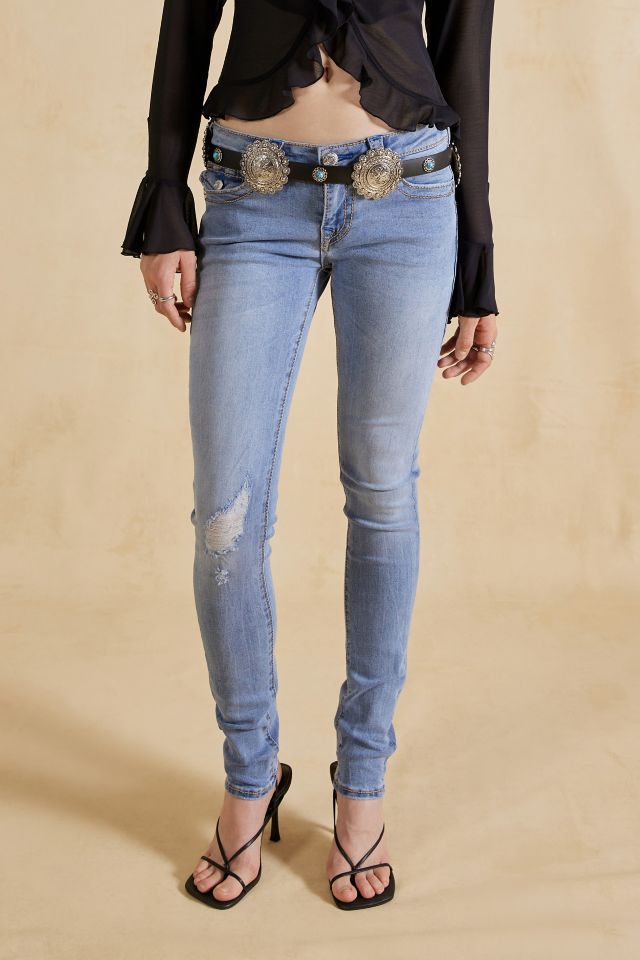 mikrofon Understrege plukke True Religion Stella Low-Rise Skinny Jean | Urban Outfitters