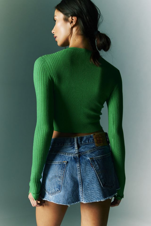 Miss Sixty Ribbed Peekaboo Sweater #2