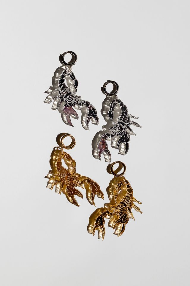 Sigfus Designs Mirrored Scorpion Earrings #2