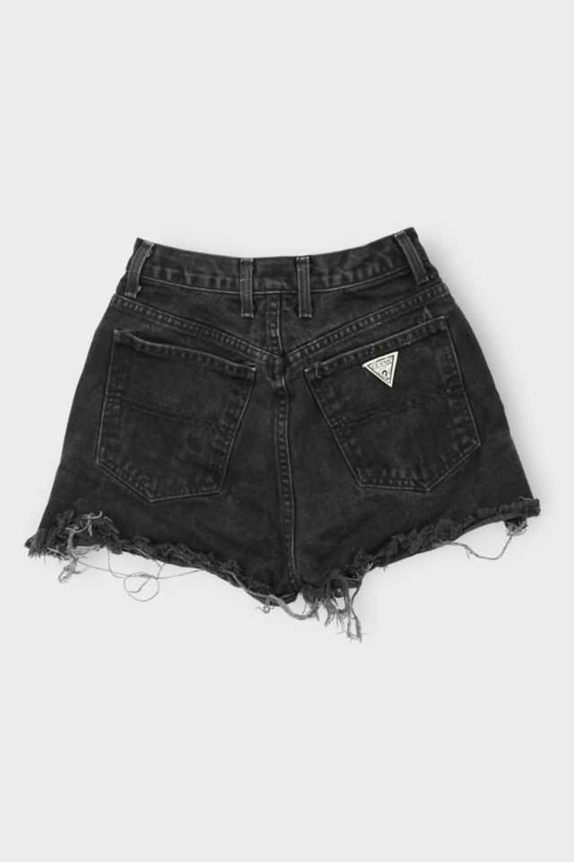 Guess black shorts best sale