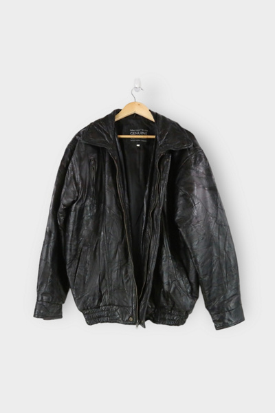 ジャケット・アウター Vintage Leather Jacket Italy BALL BASIC vintage anniversary 1957 leather jacket ( rare piece ) size: M/L 9