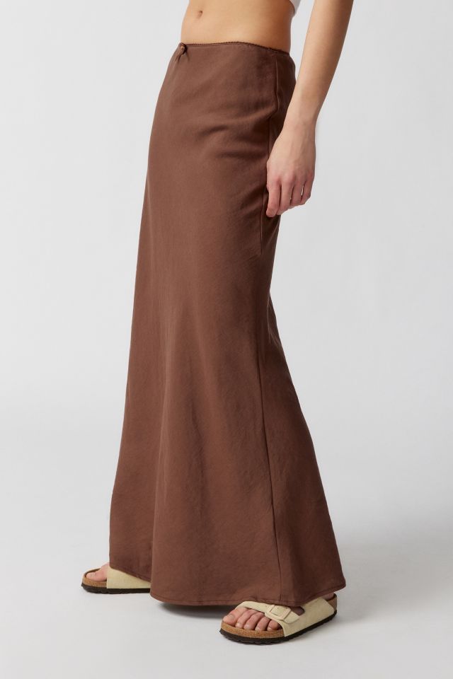 Urban Renewal Made In LA Linen Maxi Skirt #2