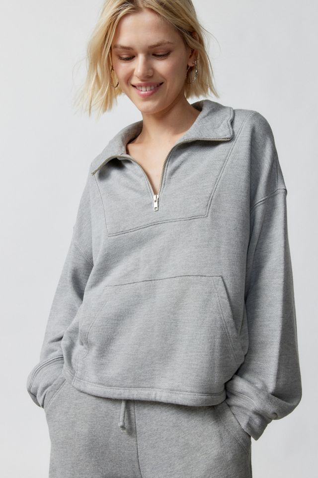 Year Of Ours The Port Half-Zip Sweatshirt | Urban Outfitters Canada