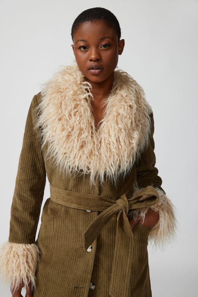 Urban Outfitters Shaggy newest Faux Fur Coat