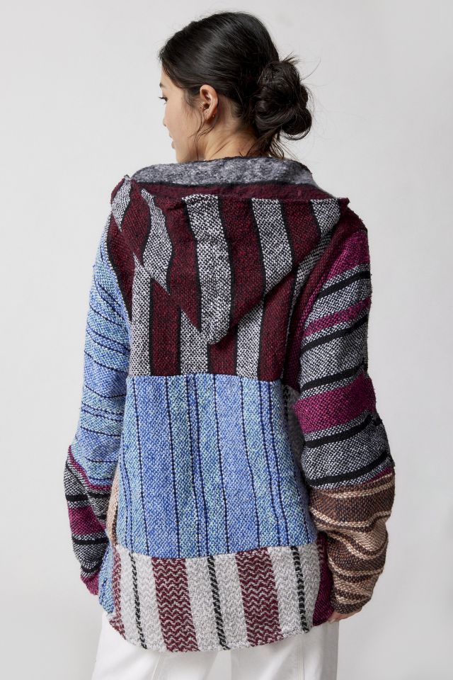 Urban Renewal Remade Pieced Beach Hoodie Sweatshirt #4