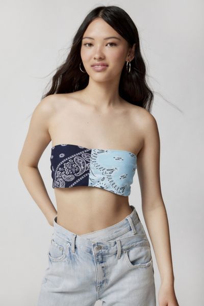 Urban Renewal Remade Bandana Tube Top | Urban Outfitters Canada