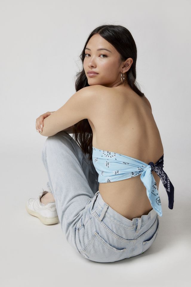 Urban Renewal Remade Bandana Tube Top #3