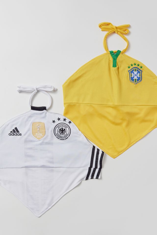 Urban Renewal Remade Soccer Jersey Halter Top #1