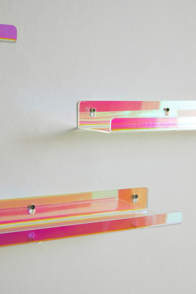Emory Acrylic Wall Shelf