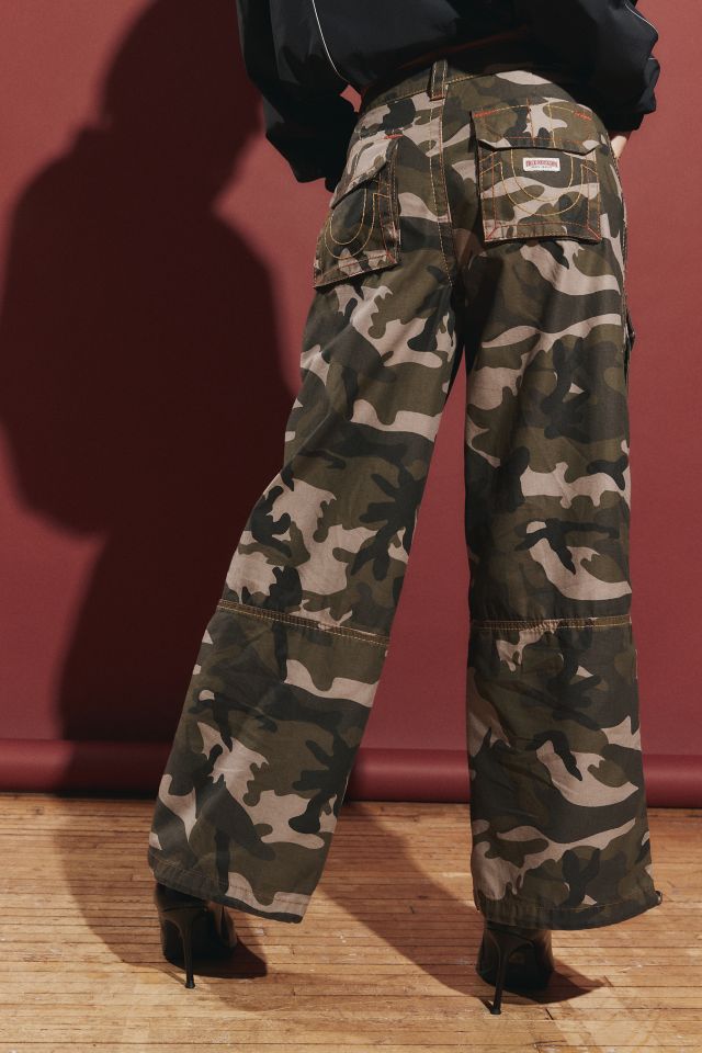 True religion best sale camo joggers