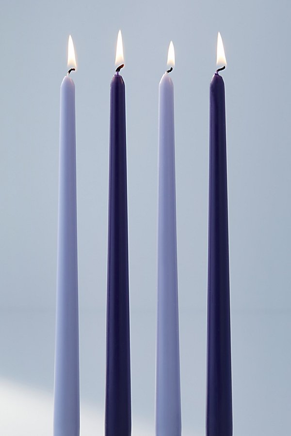 Urban Outfitters Solid Taper Candle - Set Of 4