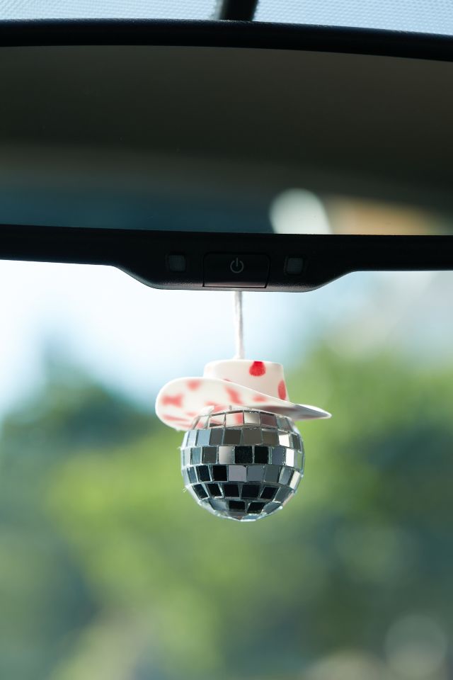 Golden Hour Designs Disco Cowboy Car Ornament