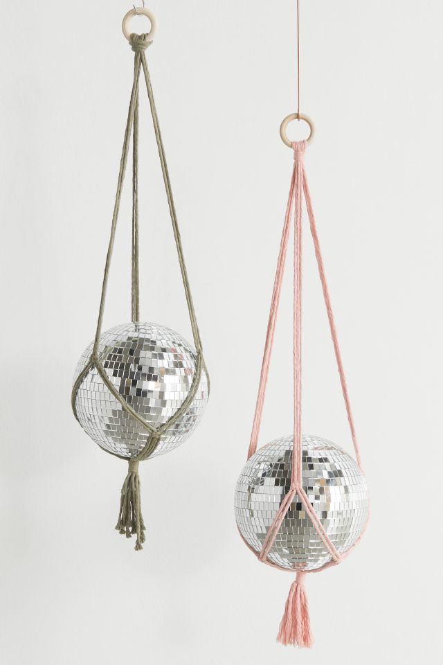 Golden Hour Designs Large Disco Macrame Hanger