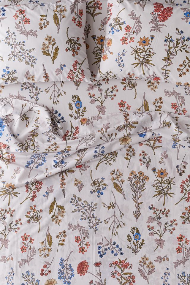 Myla Floral Printed Sheet Set Urban Outfitters Canada