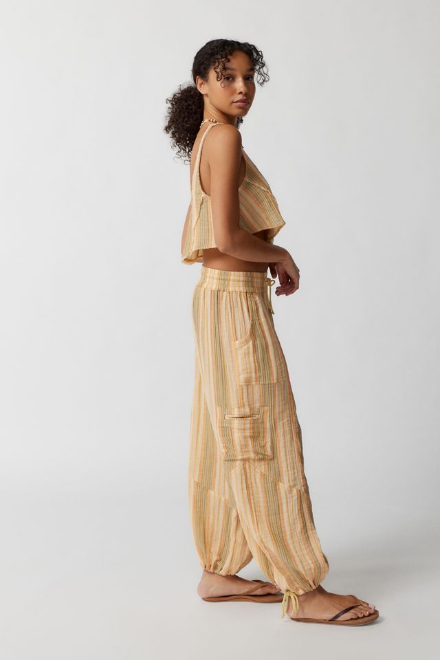 Out From Under Cabot Stripe Utility Pant #4
