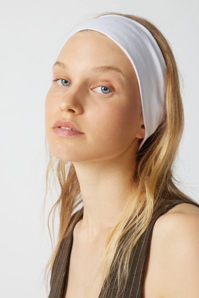 Urban Outfitters Soft & Stretchy Headband Set In Black/white, Women's At  In Black + White