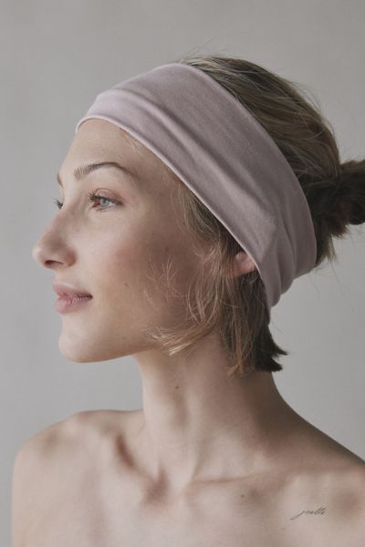 Shop Urban Outfitters Soft & Stretchy Wide Knit Headband Set In Light Pink/tan, Women's At