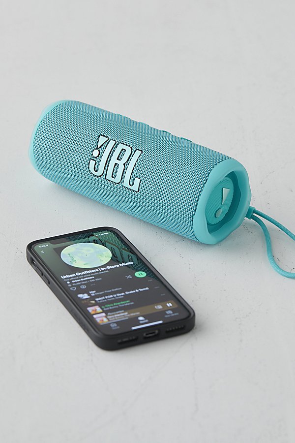 Jbl Flip 6 Portable Waterproof Bluetooth Speaker In Teal