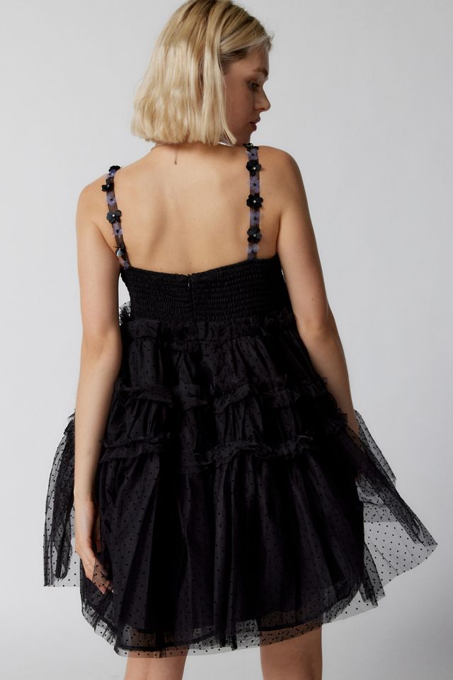 black leather dress halloween costume Coach Mini Tulle Dress – Club de Mode main image 1