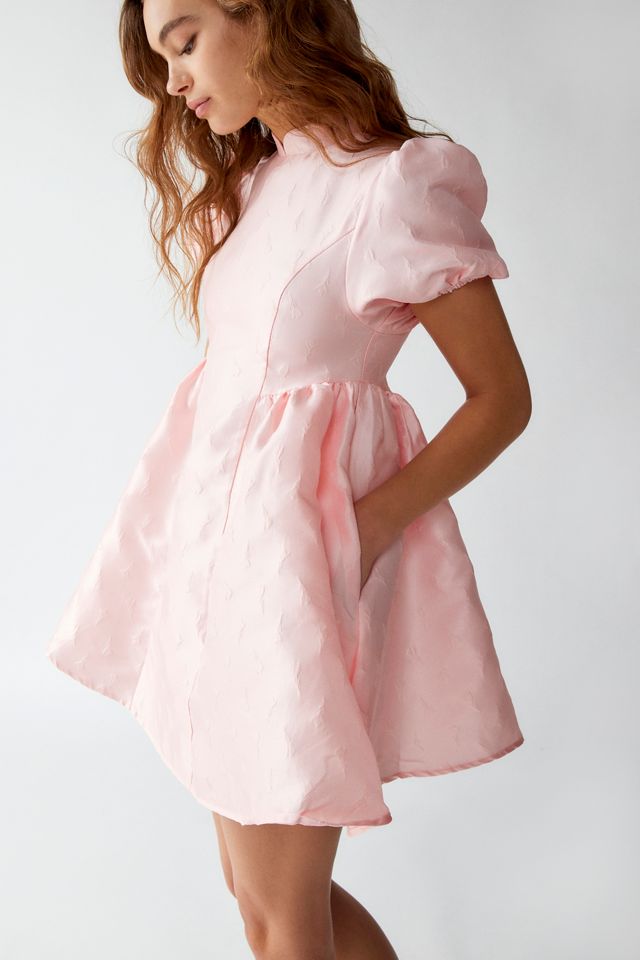Sister Jane Angelique Jacquard Mini Dress | Urban Outfitters