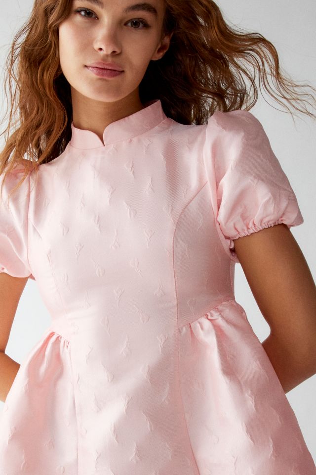 Sister Jane Angelique Jacquard Mini Dress | Urban Outfitters