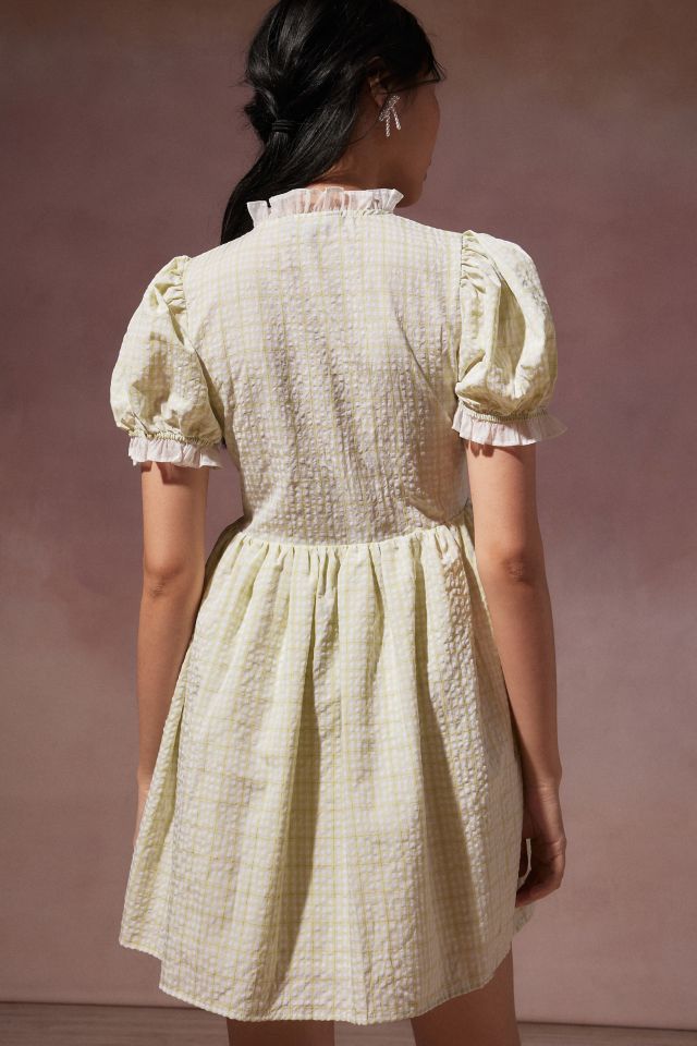 【英国発Sister Jane】Nevada gingham seersucker mini dress Nevada Gingham Mini Dress – Sister Jane