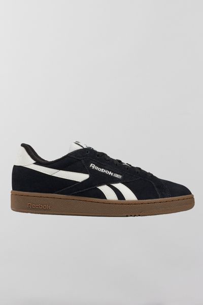 Shop Reebok Club C Grounds Uk Sneaker In Black/chalk/gum, Women's At Urban Outfitters