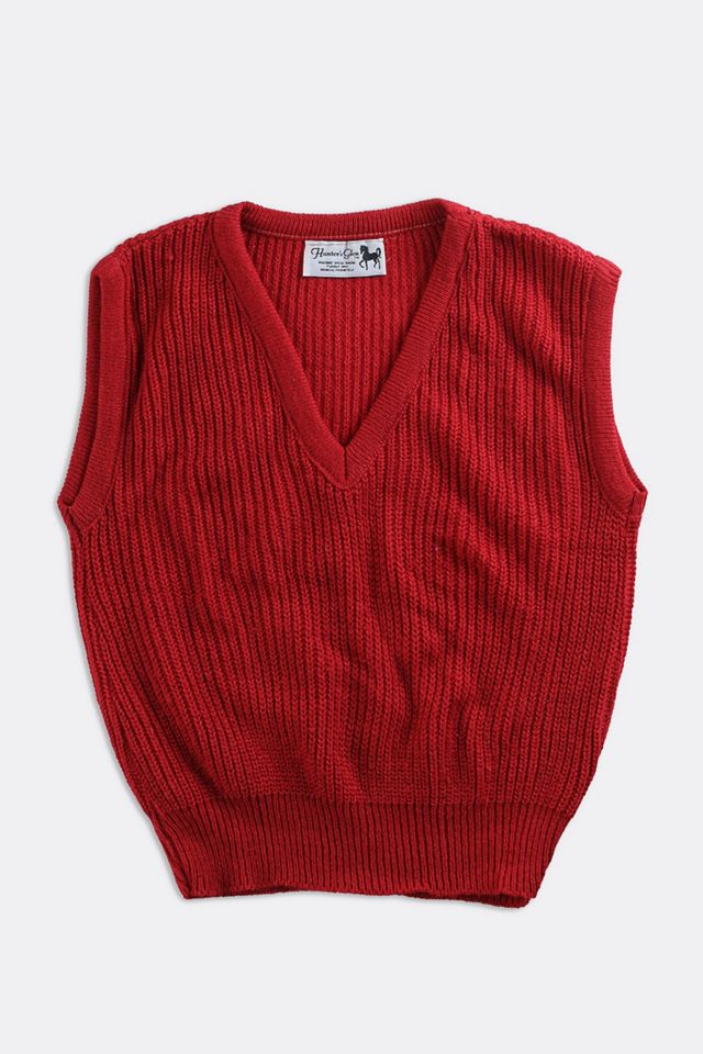 Vintage Knit Sweater Vest Urban Outfitters