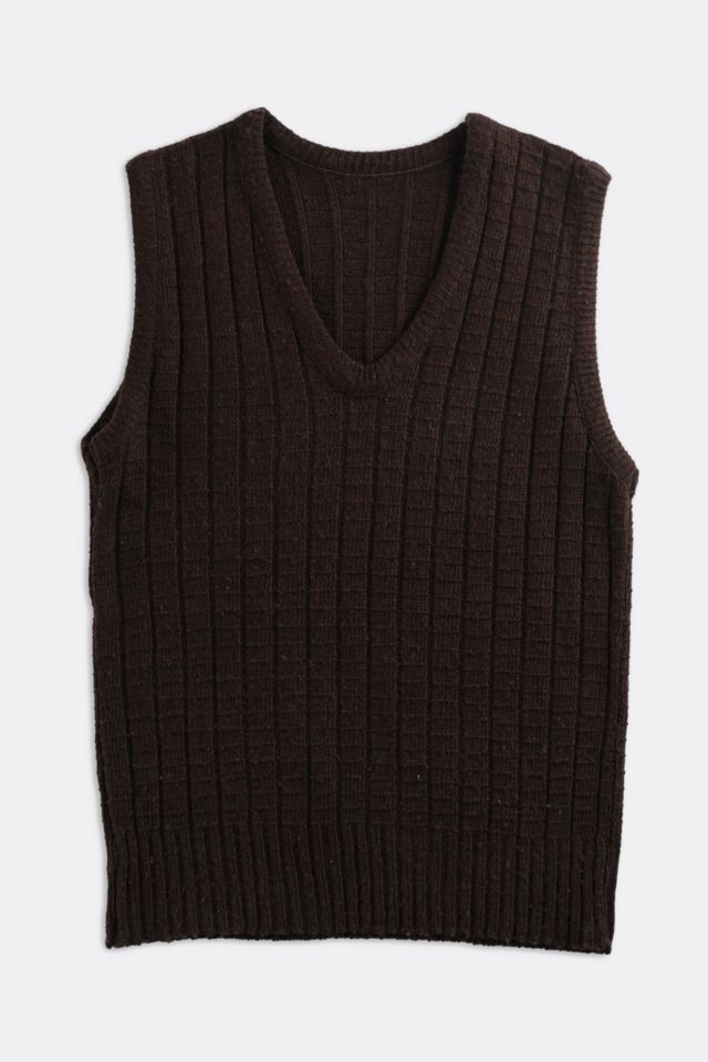 Vintage Knit Sweater Vest 022 | Urban Outfitters