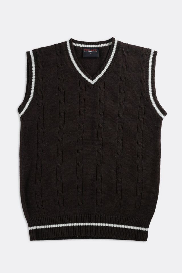 Vintage Knit Sweater Vest 023 | Urban Outfitters