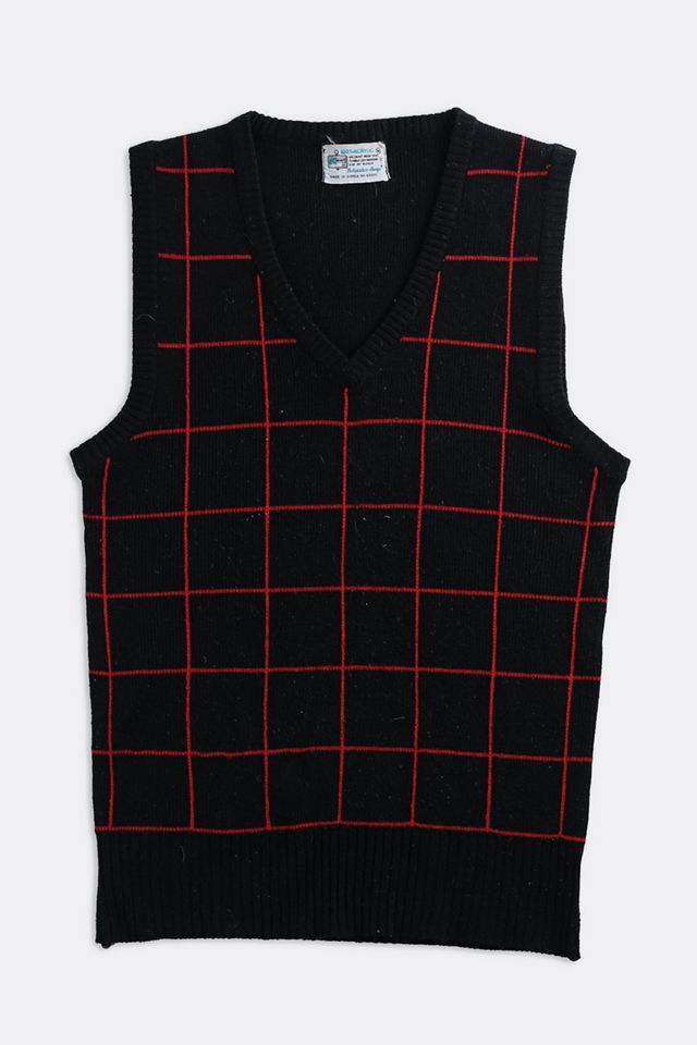 Vintage Knit Sweater Vest 027 Urban Outfitters
