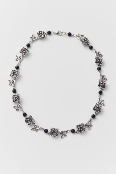 Eternal Rose Necklace Urban Outfitters   83954503 007 B