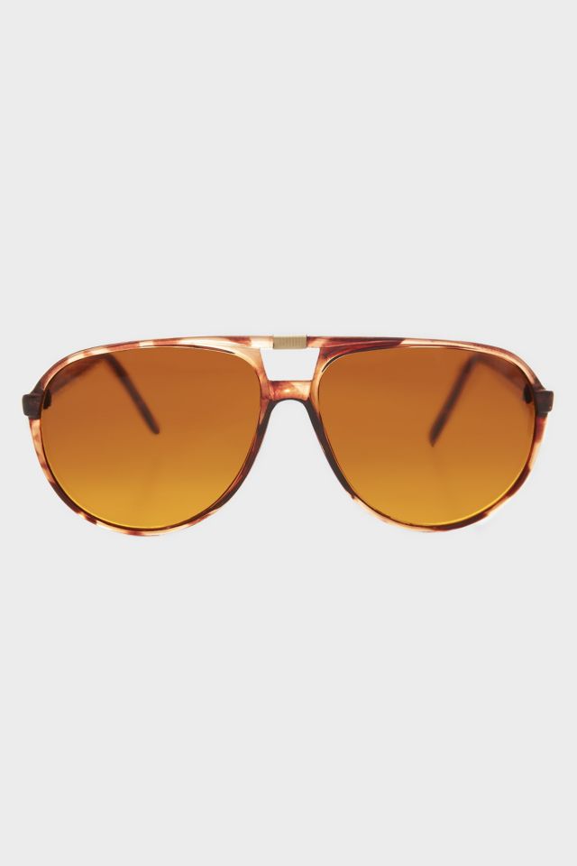 Aviator sunglasses deals with amber lenses