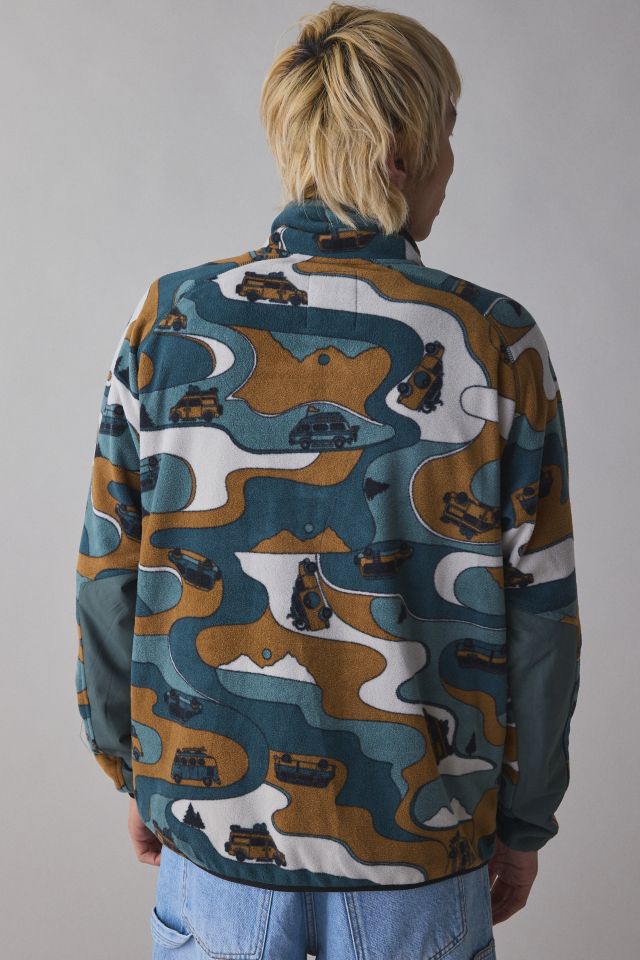 KAVU Teannaway Mock Neck High Pile Fleece Sweatshirt #2