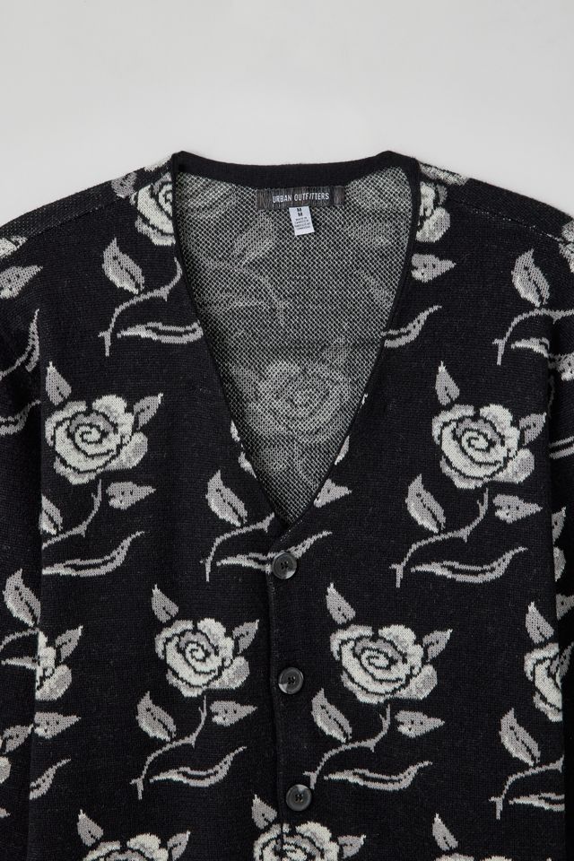 UO War Of The Rose Graphic Cardigan #3